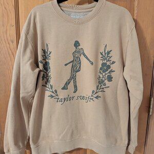 Taylor Swift "Still On That Tightrope" Yellow Crewneck XL